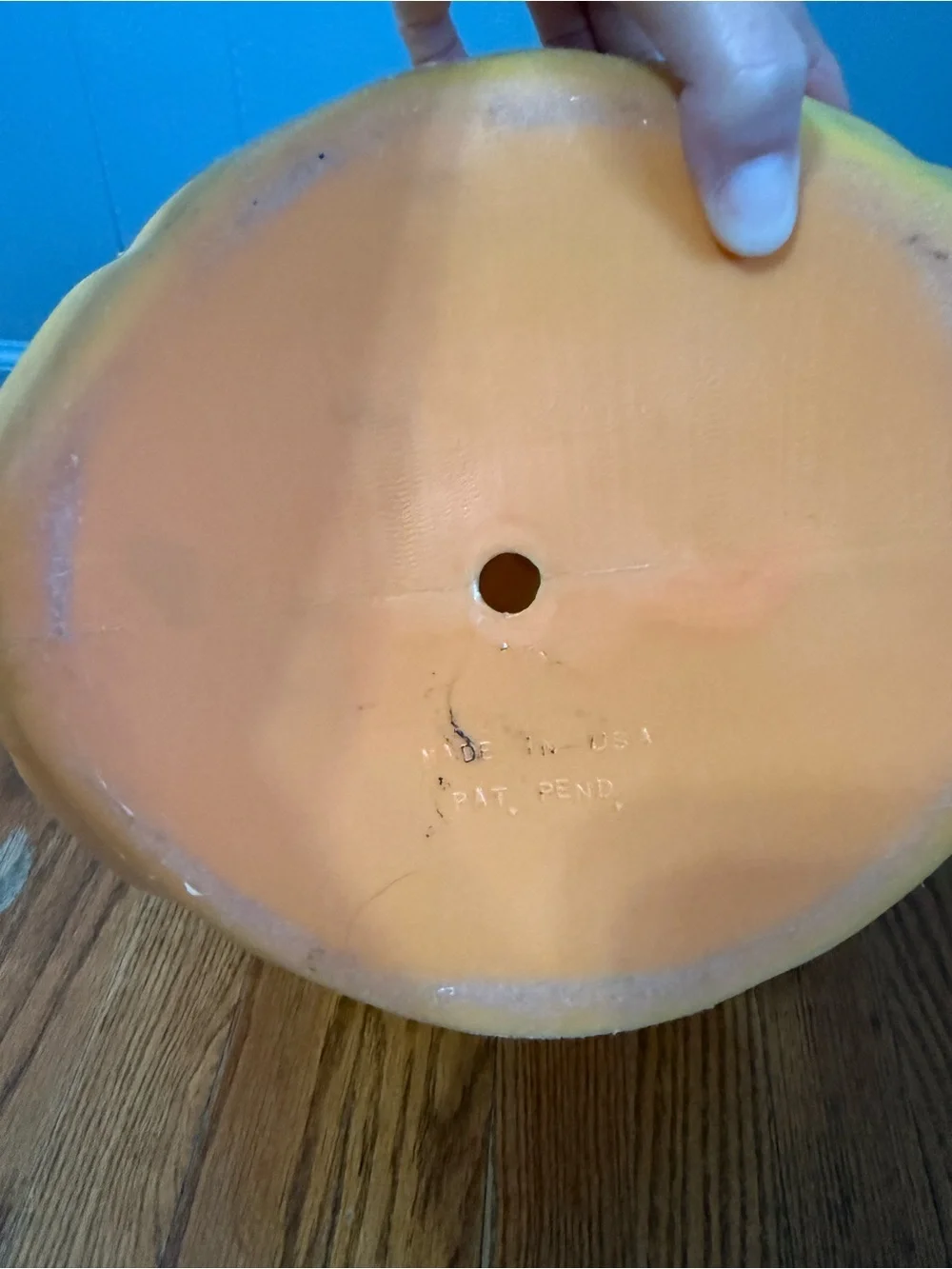 Vintage Blow Mold Halloween Pumpkin